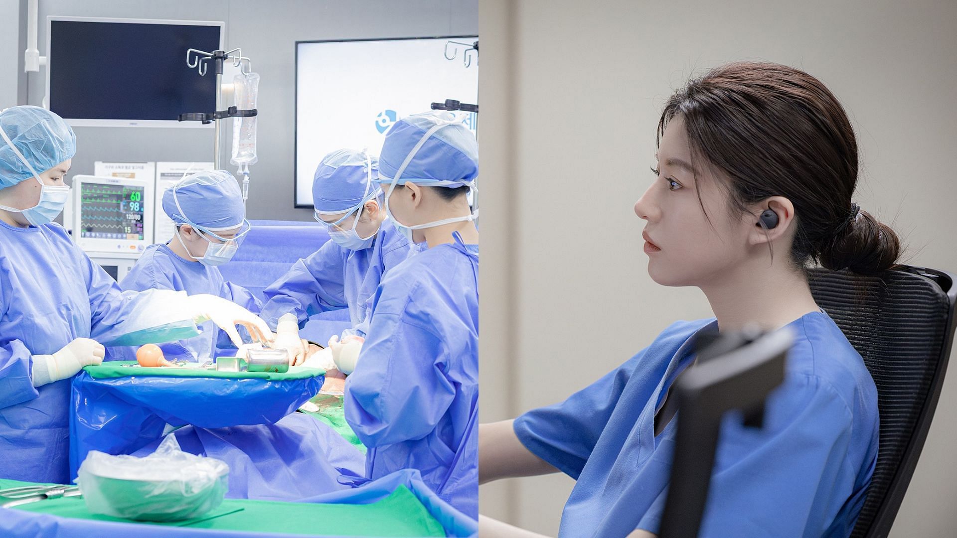 Stills from Resident Playbook episode 9 (Images Via X/@cjndrama)